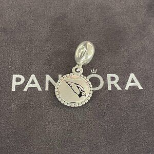 Pandora Arizona Cardinals Football Helmet Bead Charm Pendant
